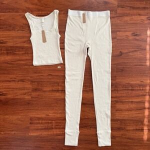 Sold out na Skims Cotton Rib Tank In Bone